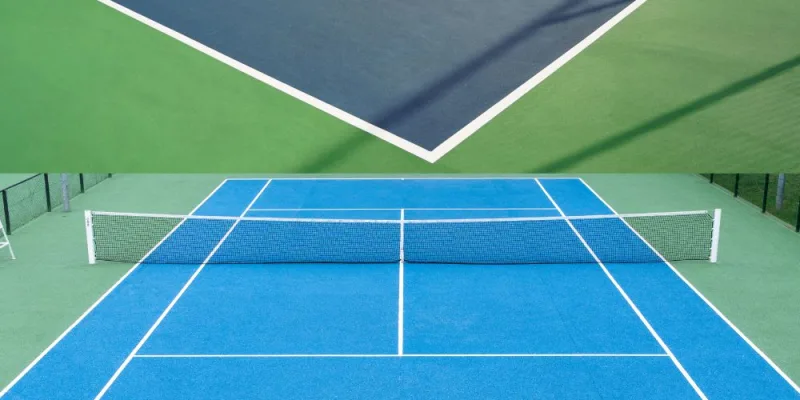 Pickleball vs Tennis Court