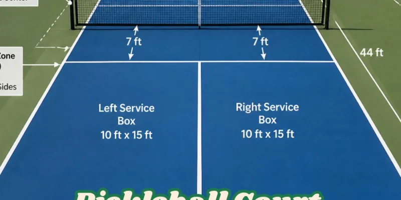 Pickleball Court Dimensions and Layout Explained